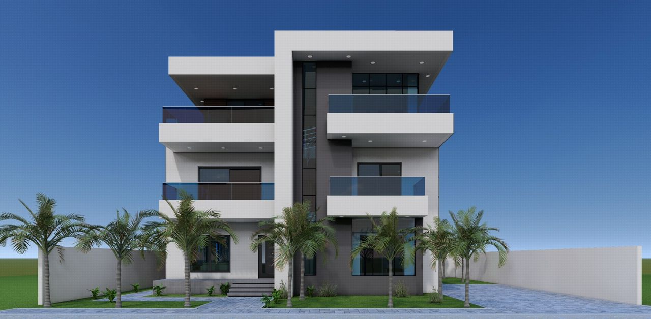 Three-story townhouse
